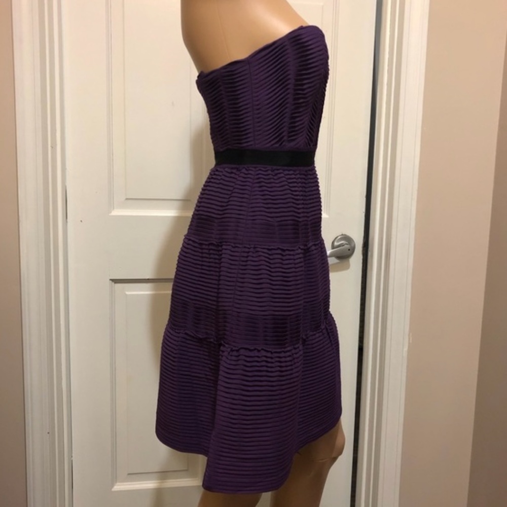 BCBGMaxArzria Flare Strapless Dress - Picture 3 of 6